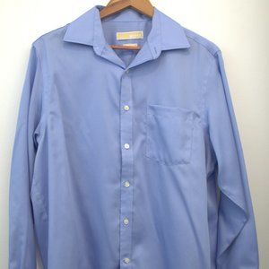 Michael Kors Blue Men's Dress Shirt 15.5 - 32 /33